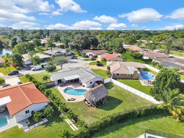 a view of outdoor space pool patio and outdoor seating