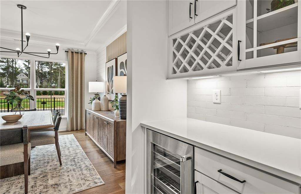1601 Wander Mill Cumming, GA 30040 - Photo 6 of 32 a view of a hallway and wooden floor