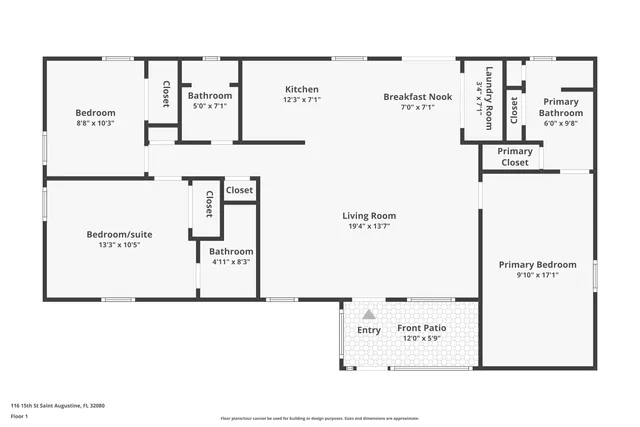 $649,000 | 116 15th Street, St. Augustine, FL 32080