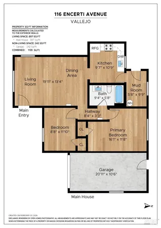 $434,999 | 116 Encerti Avenue, Vallejo, CA 94589