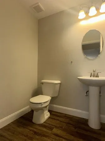 a bathroom with a sink and a toilet