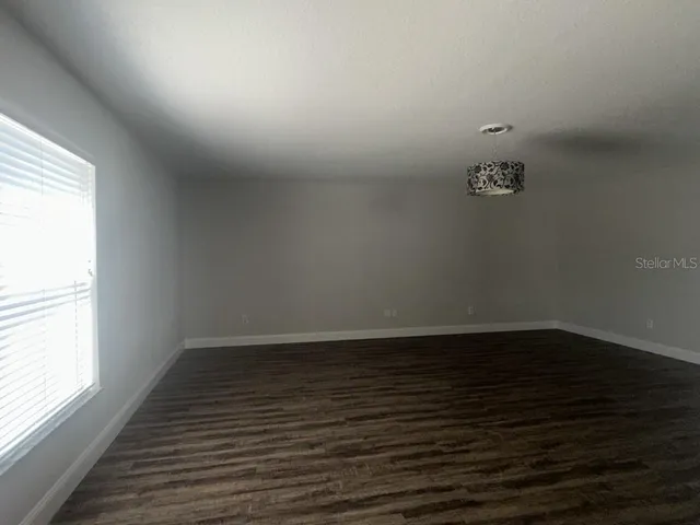 wooden floor in an empty room