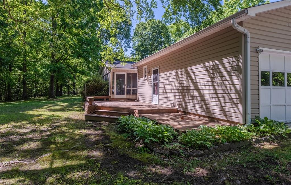 5486 Kennedy Road Trinity, NC 27370 - Photo 2 of 25 Back showing deck