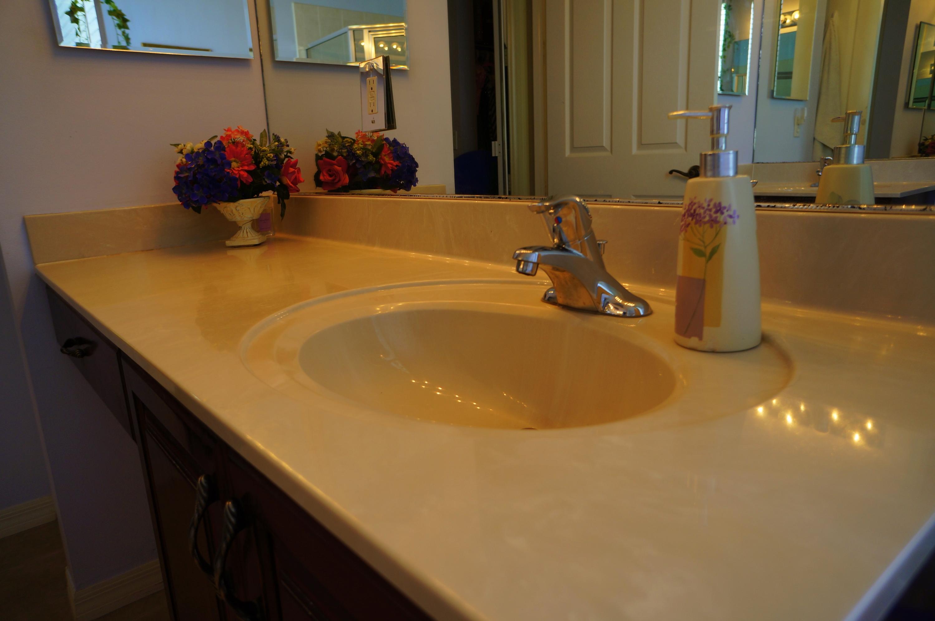 447 Southwest Talquin Lane Port St. Lucie, FL 34986 - Photo 22 of 36 Master Bath vanity 1