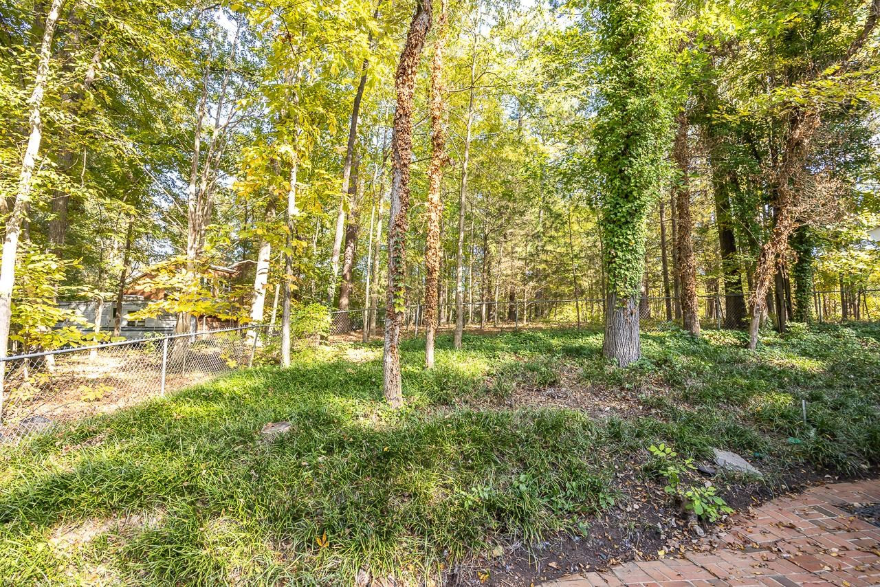 3517 Brecknock Street Durham, NC 27705 - Photo 27 of 38 a view of yard with trees