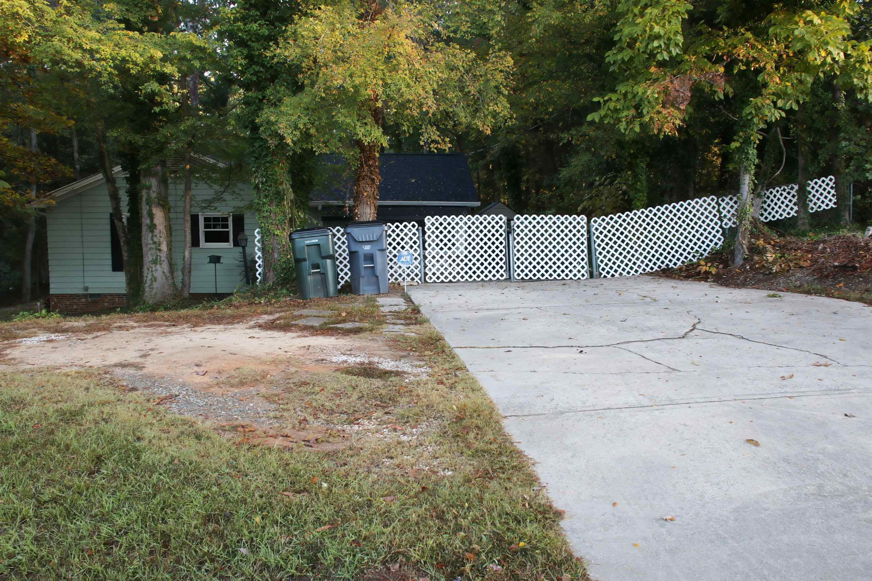 3517 Brecknock Street Durham, NC 27705 - Photo 33 of 38 a view of backyard with patio