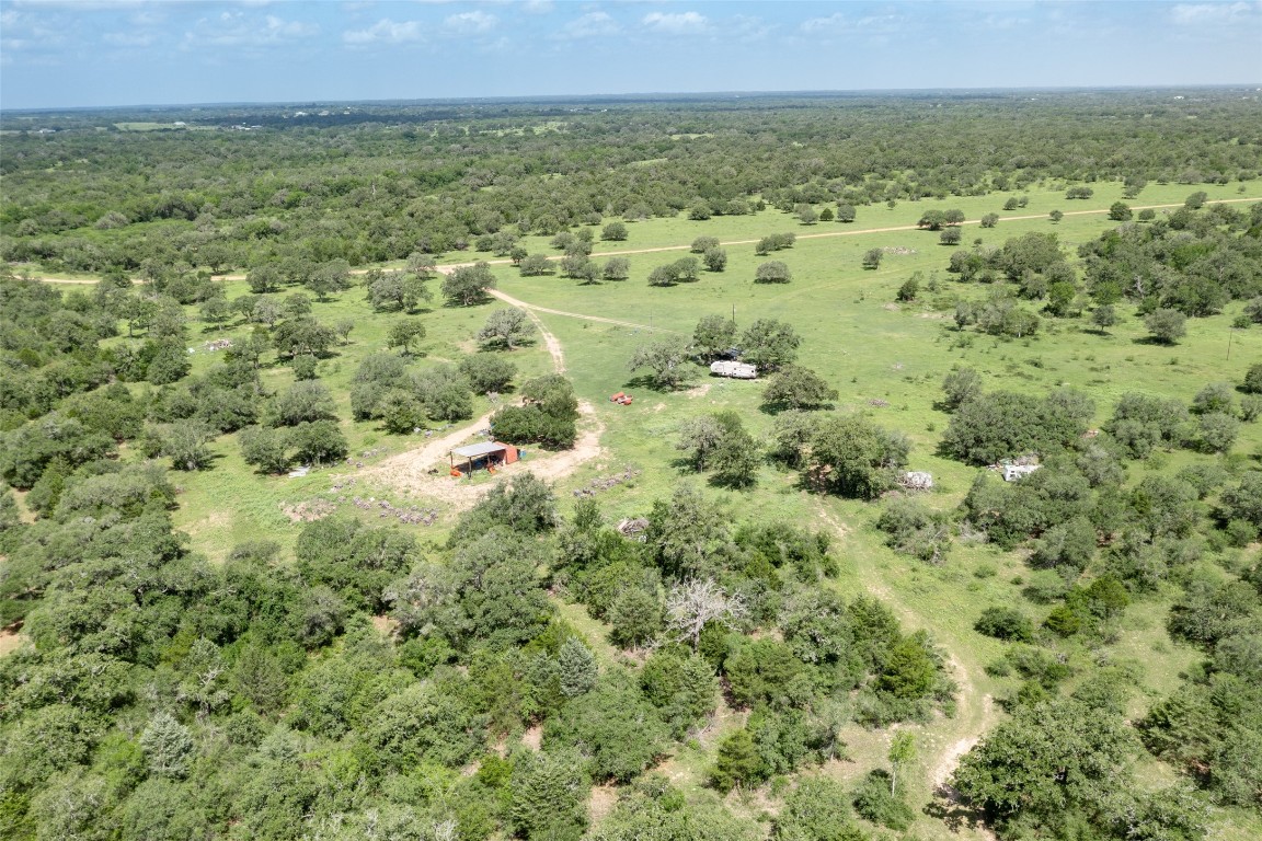 24.68-acres Cattle Guard Road Cuero, TX 77954 - Photo 35 of 49 a view of a big yard with lots of bushes