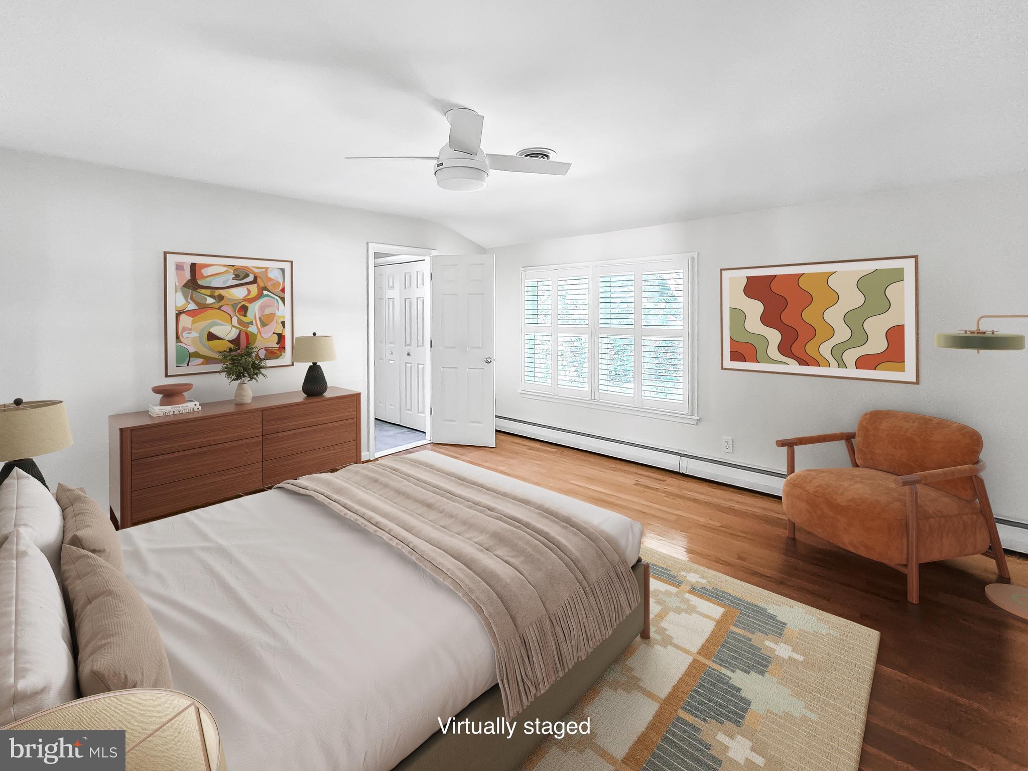9047 Dunloggin Road Ellicott City, MD 21042 - Photo 23 of 46 Primary bedroom virtually staged