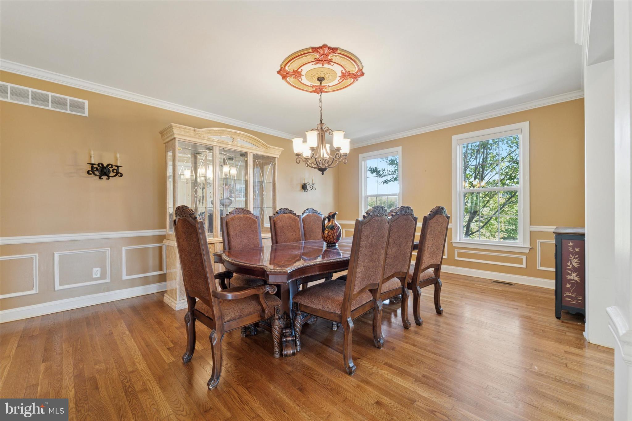2001 Grenoble Road Coatesville, PA 19320 - Photo 4 of 45 a view of a dining room with furniture window and wooden floor