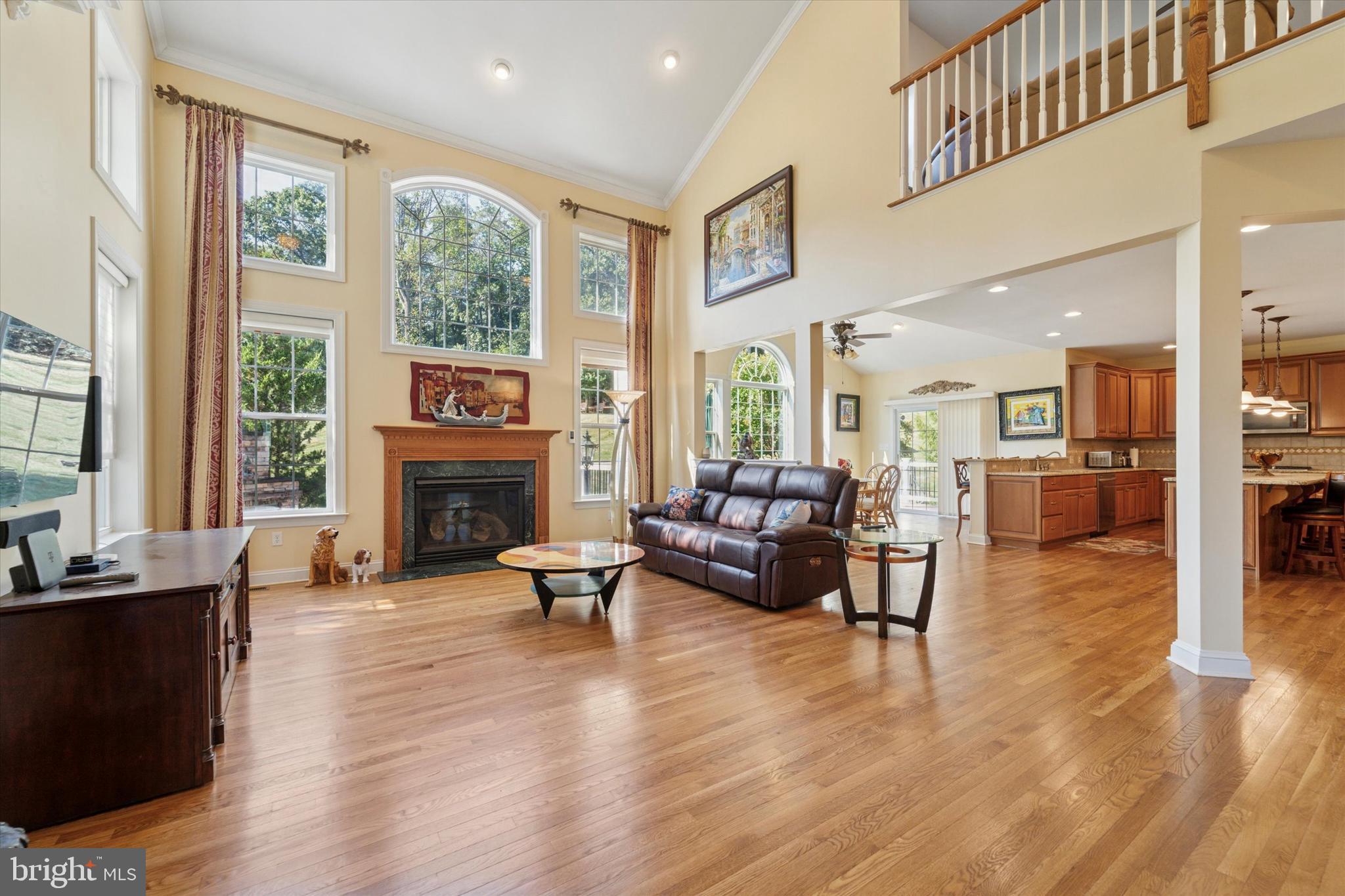2001 Grenoble Road Coatesville, PA 19320 - Photo 8 of 45 a living room with furniture large window and a fireplace