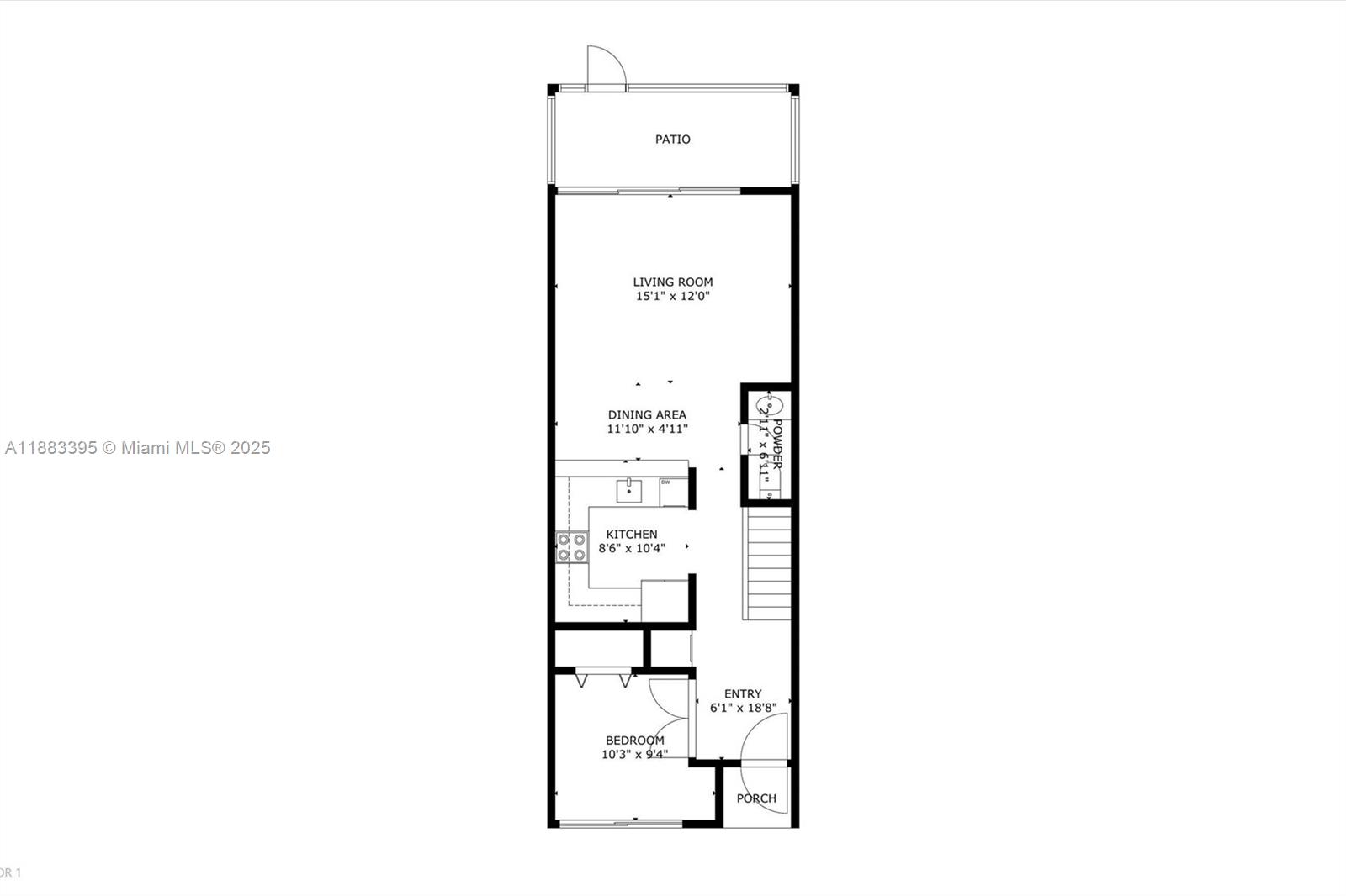 4347 Southwest 70th Terrace Davie, FL 33314 - Photo 18 of 32 a picture of a floor plan
