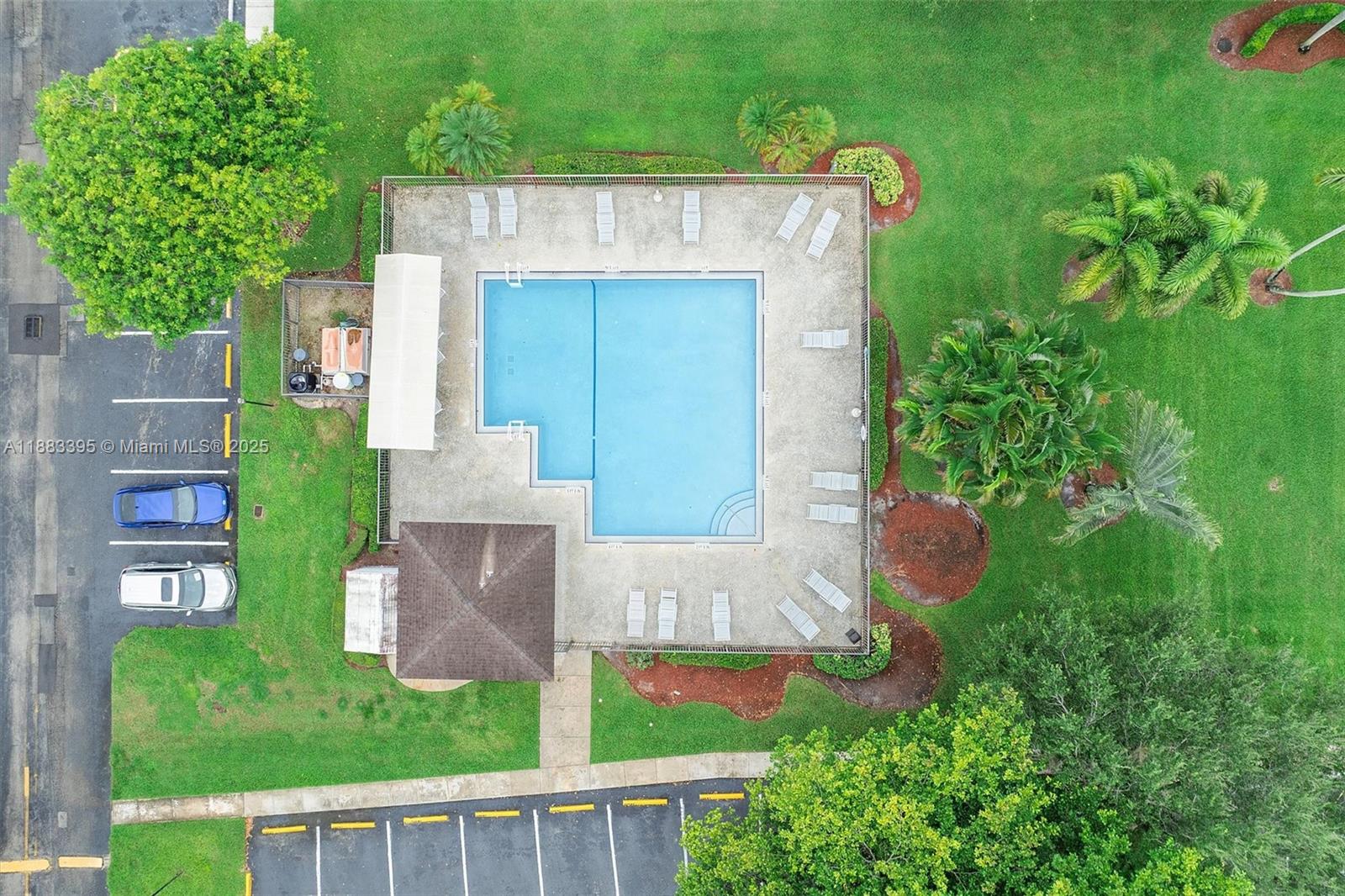 4347 Southwest 70th Terrace Davie, FL 33314 - Photo 32 of 32 an aerial view of a house