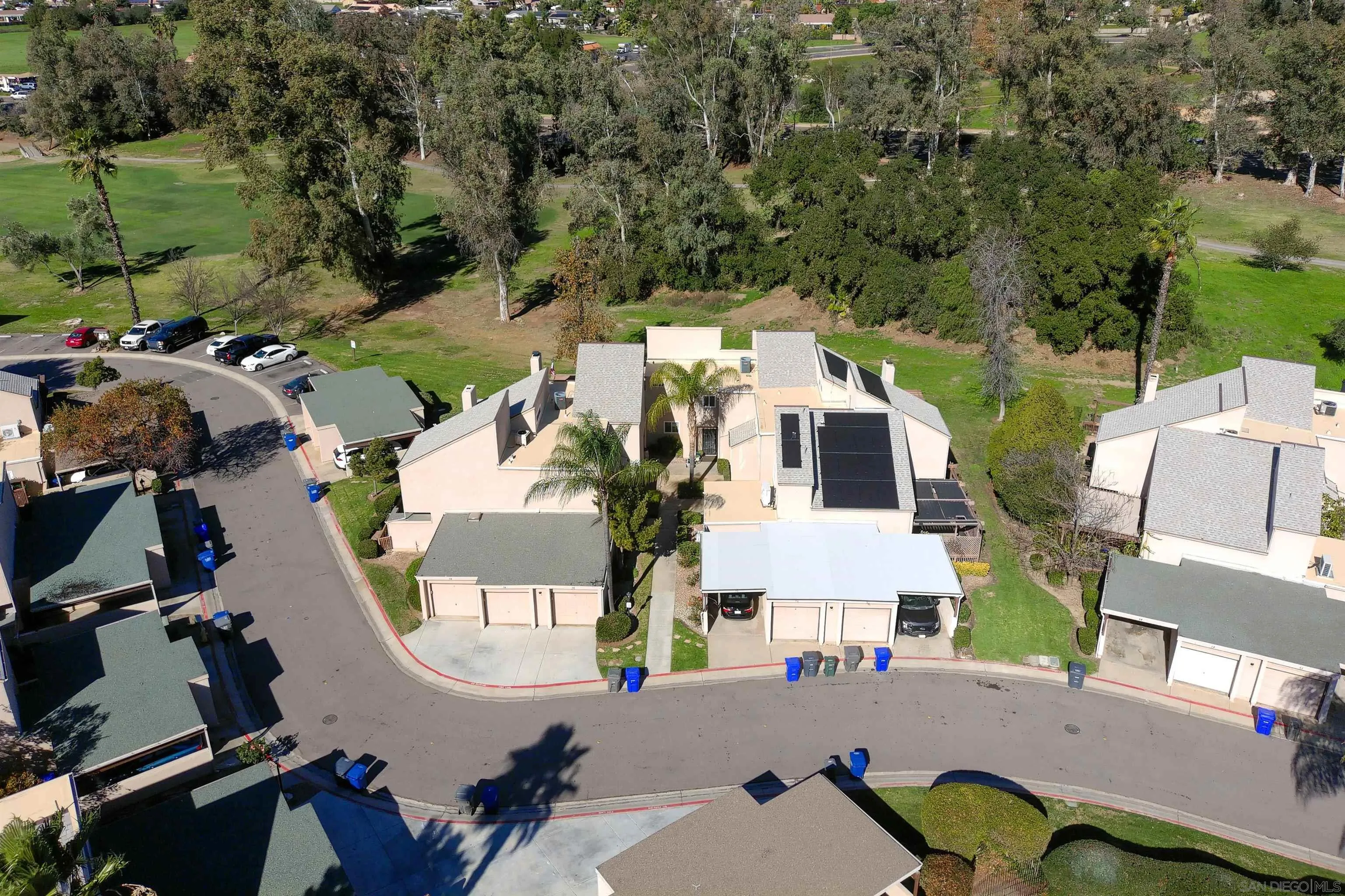 23658 Country Villa Road Ramona, CA 92065 - Photo 25 of 29 an aerial view of multiple houses with yard