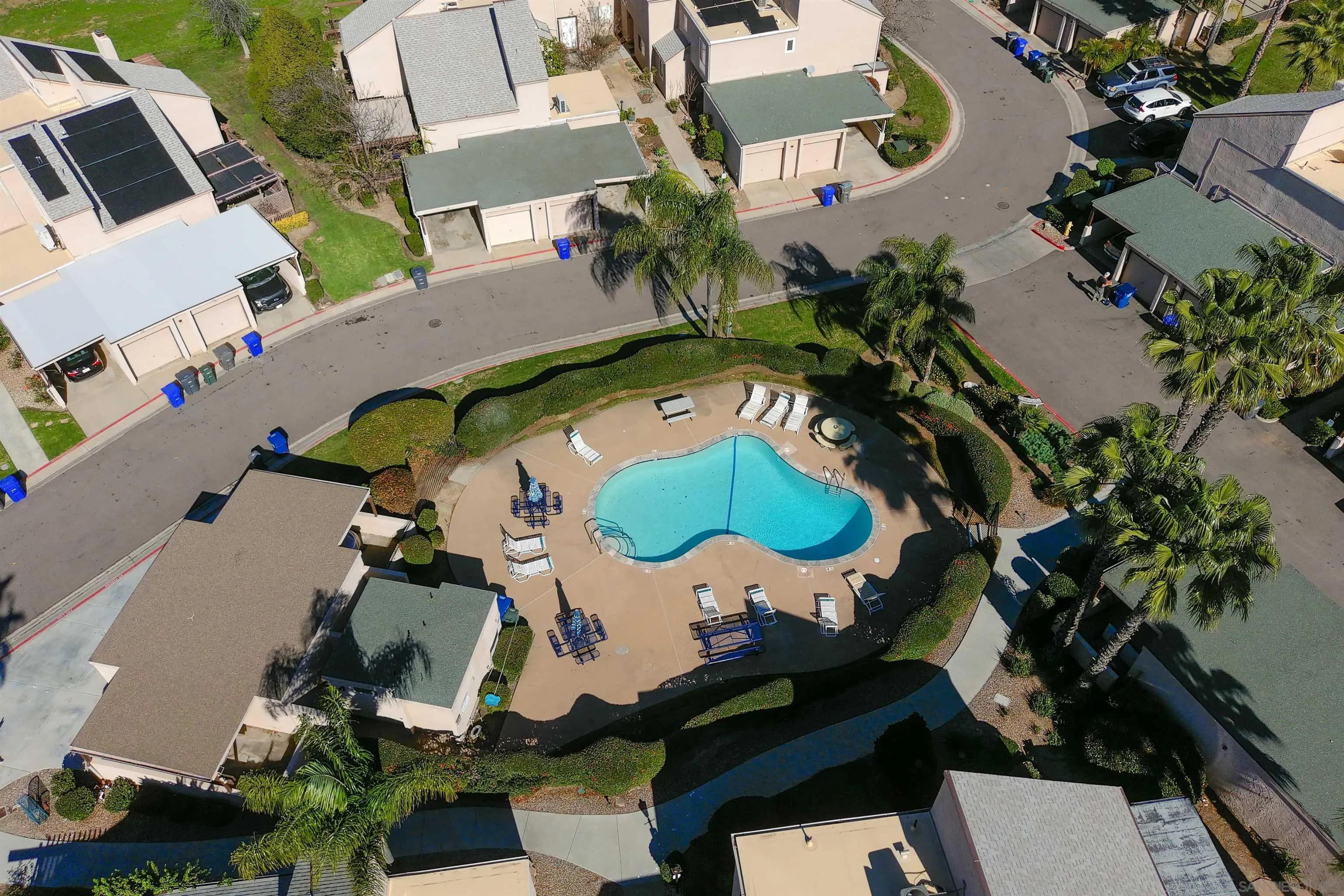 23658 Country Villa Road Ramona, CA 92065 - Photo 26 of 29 an aerial view of a house with a swimming pool