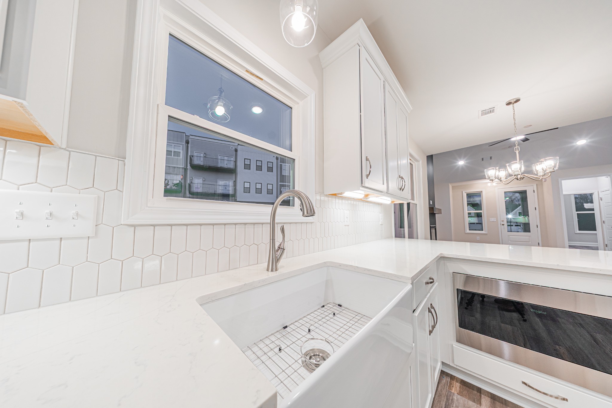 110 Gower Street Pleasant View, TN 37146 - Photo 16 of 32 a large white kitchen with a large window