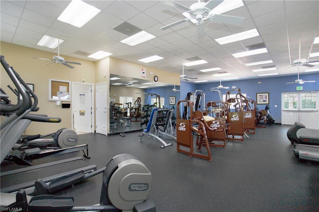 2921 Inlet Cove Lane East Naples, FL 34120 - Photo 47 of 48 a view of a room with gym equipment