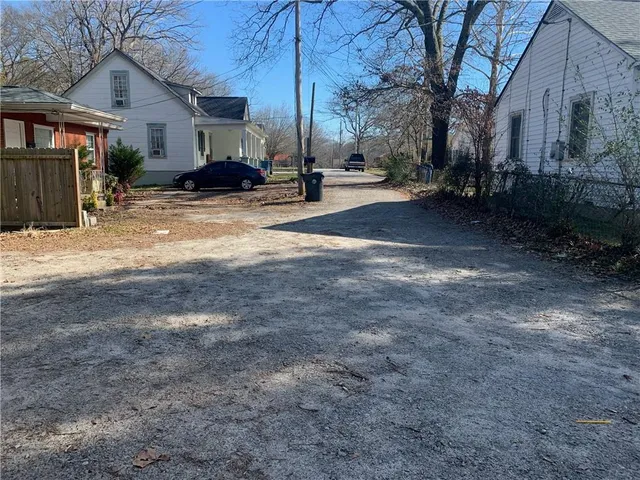 a view of a street with of a house