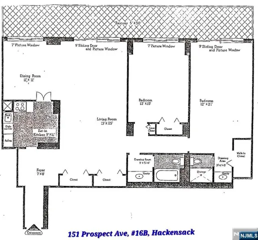 a picture of a floor plan