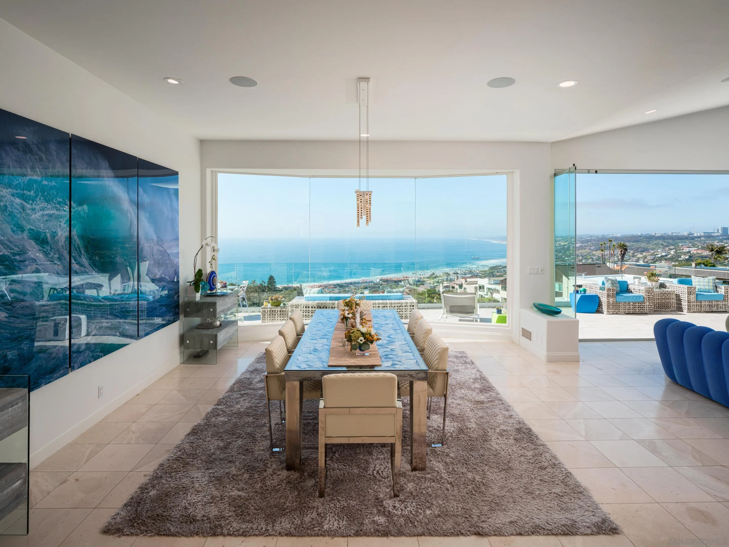 7403 Hillside Drive La Jolla, CA 92037 - Photo 6 of 52 a living room with couch and a table