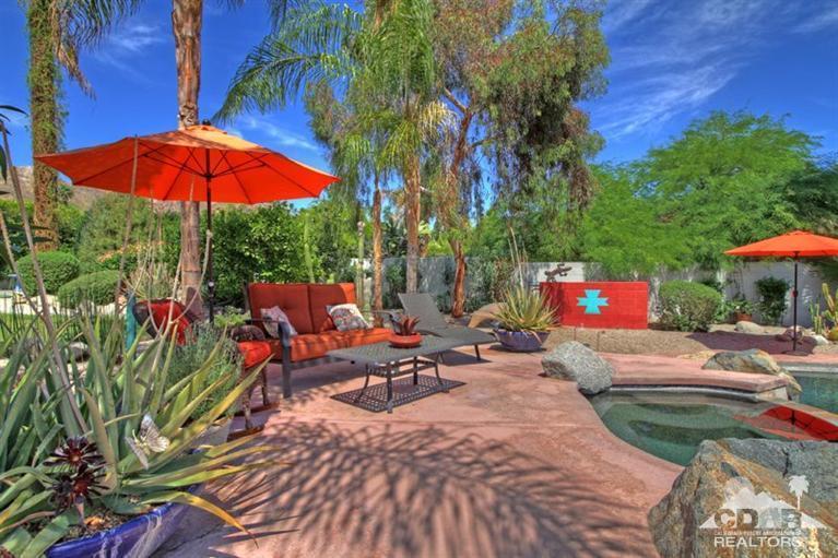 71539 Sahara Road Rancho Mirage, CA 92270 - Photo 54 of 74 swimming pool with outdoor seating