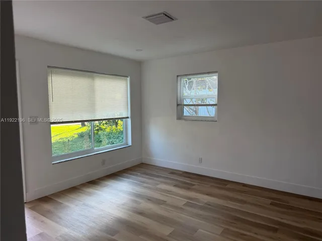 wooden floor in an empty room
