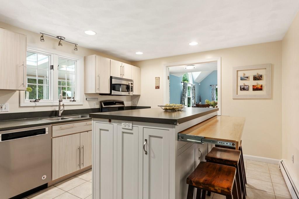 37 Middle Road Newbury, MA 01951 - Photo 16 of 42 a kitchen with sink cabinets and window