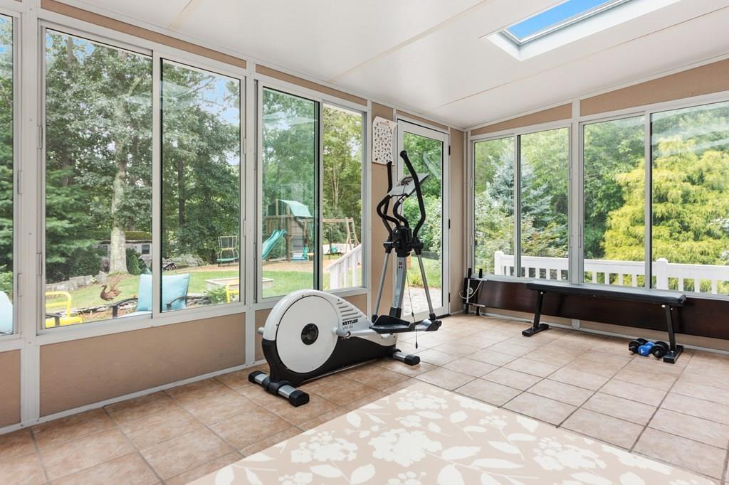 37 Middle Road Newbury, MA 01951 - Photo 34 of 42 a room with balcony furniture and large windows