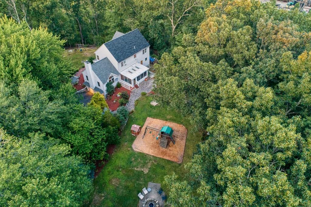 37 Middle Road Newbury, MA 01951 - Photo 37 of 42 an aerial view of a house with a yard