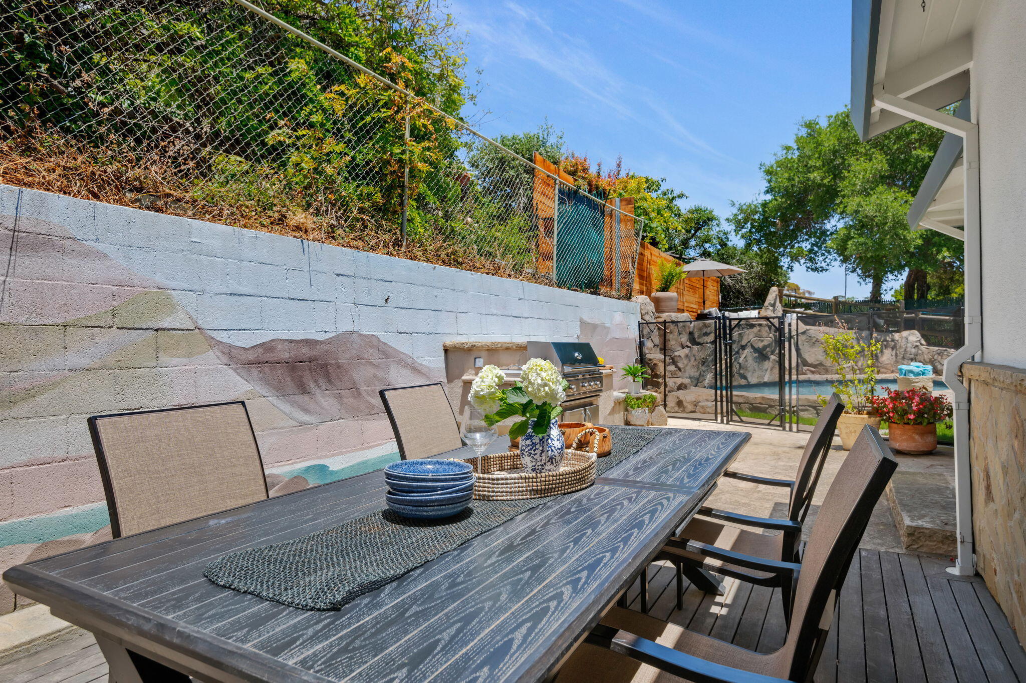 964 Garcia Road Santa Barbara, CA 93103 - Photo 15 of 48 17 - BBQ Patio