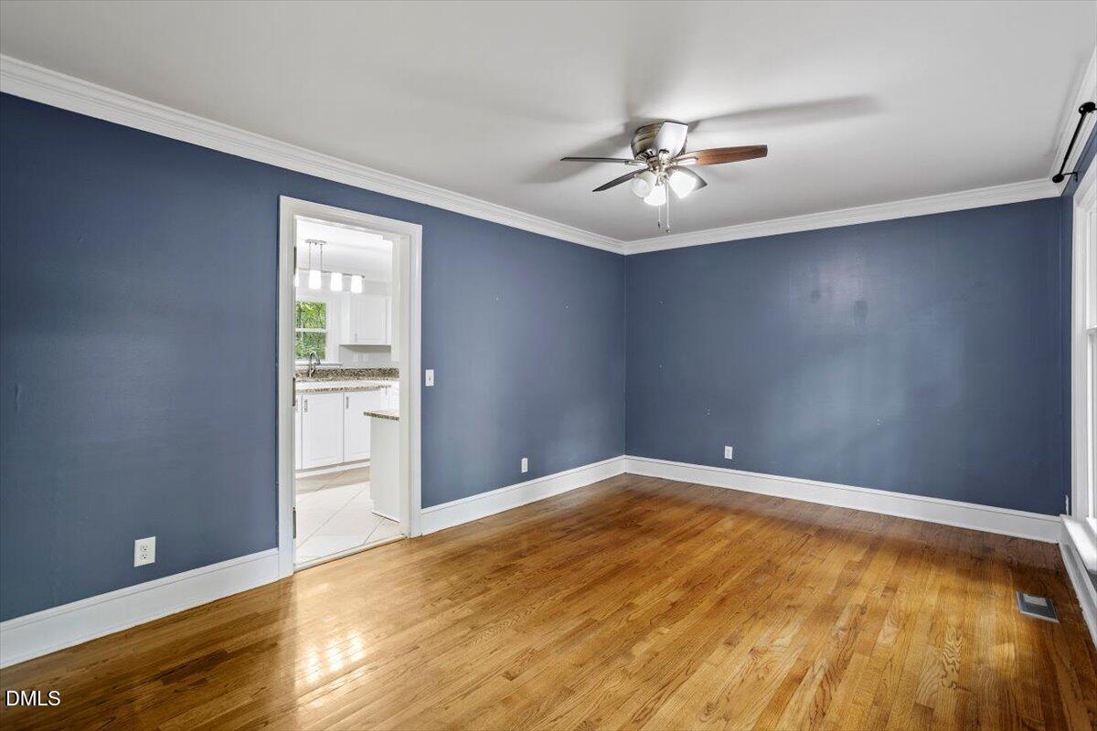 309 Appaloosa Trail Bahama, NC 27503 - Photo 17 of 45 a view of empty room with wooden floor