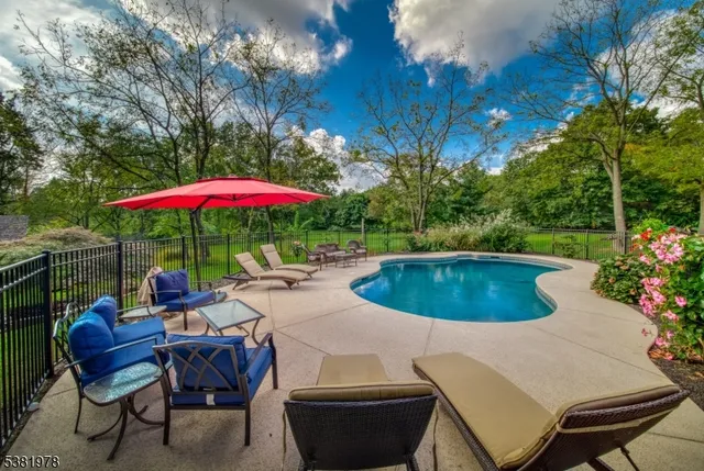a view of field with trees