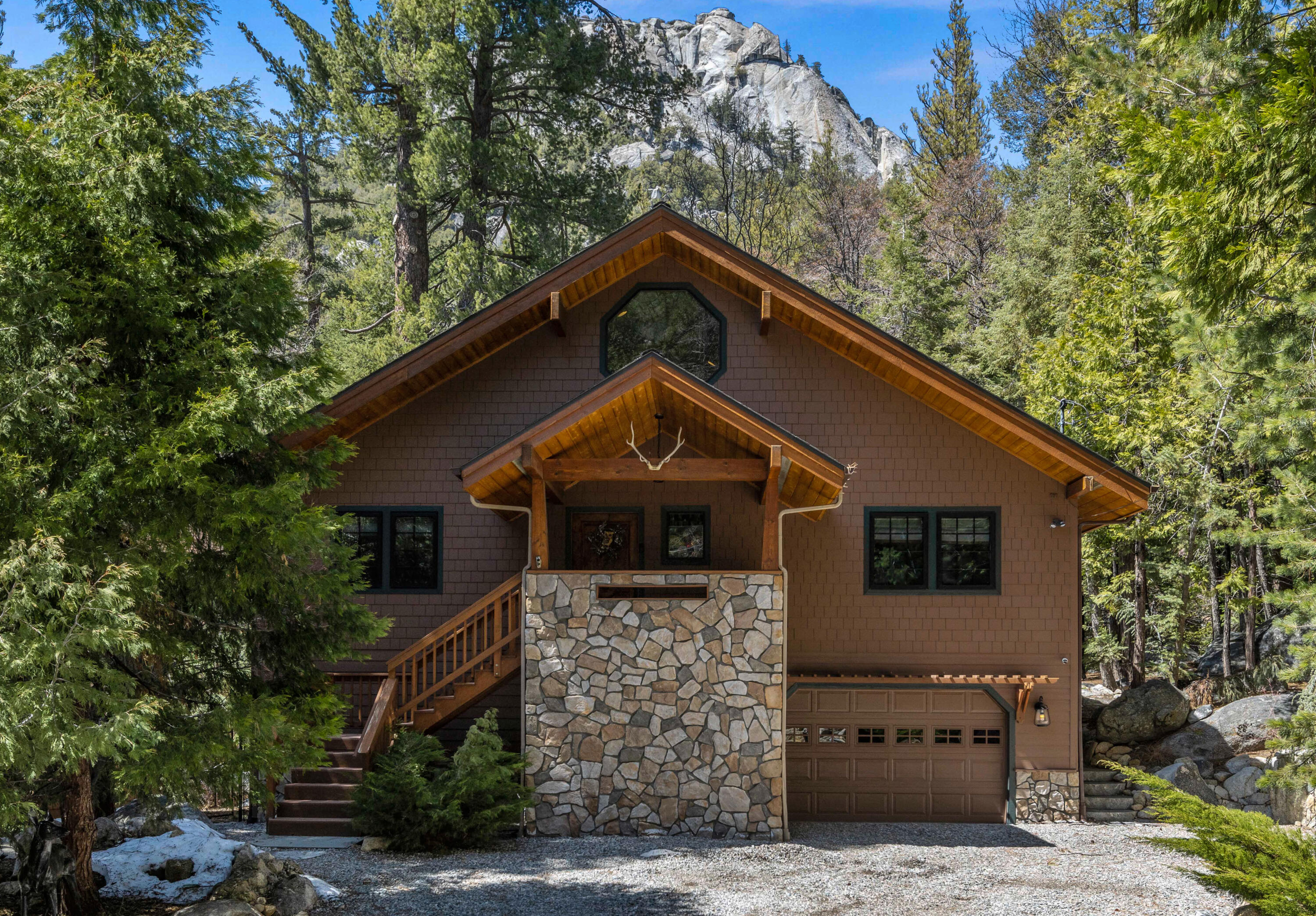 24581 Fern Valley Road Idyllwild, CA 92549 - Photo 4 of 45 a front view of a house with yard