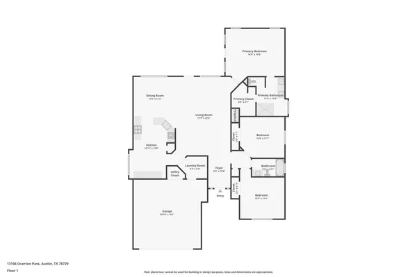 $539,900 | 13106 Overton Pass, Austin, TX 78729