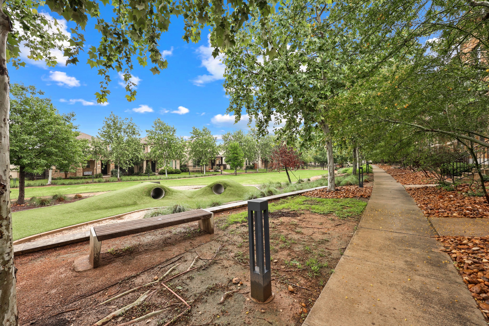 6814 East Riverside Drive, Unit 104 Austin, TX 78741 - Photo 34 of 37 a view of a park with large trees