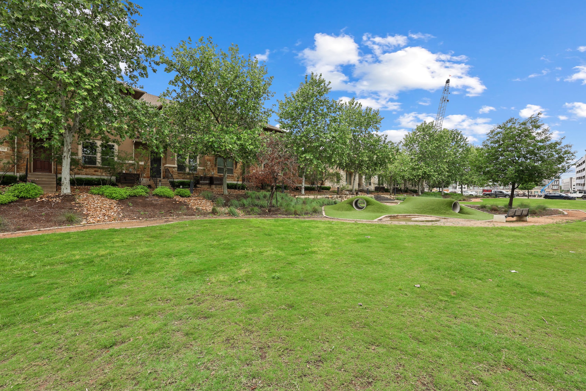 6814 East Riverside Drive, Unit 104 Austin, TX 78741 - Photo 36 of 37 a view of a park with large trees