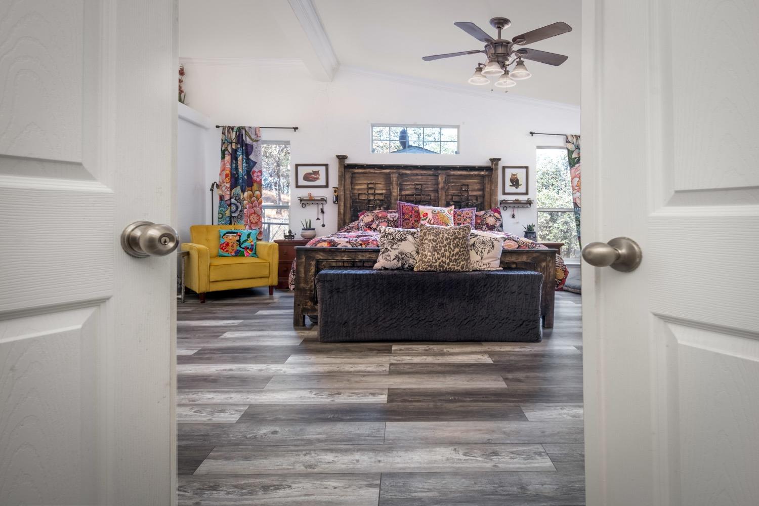 24090 Restive Way Grass Valley, CA 95949 - Photo 31 of 75 a view of living room with furniture and a chandelier