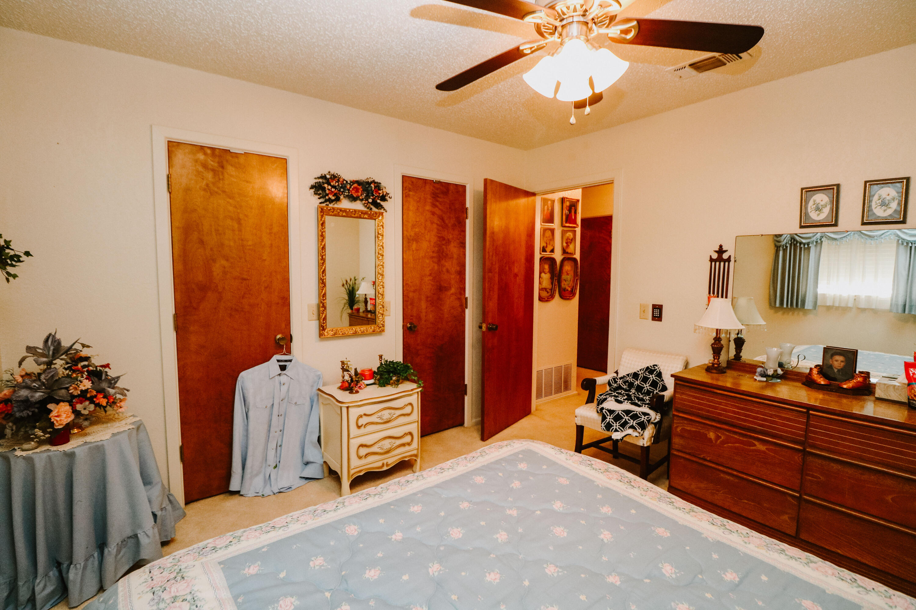 232 East 26th Street Littlefield, TX 79339 - Photo 17 of 26 a bedroom with furniture and a bed