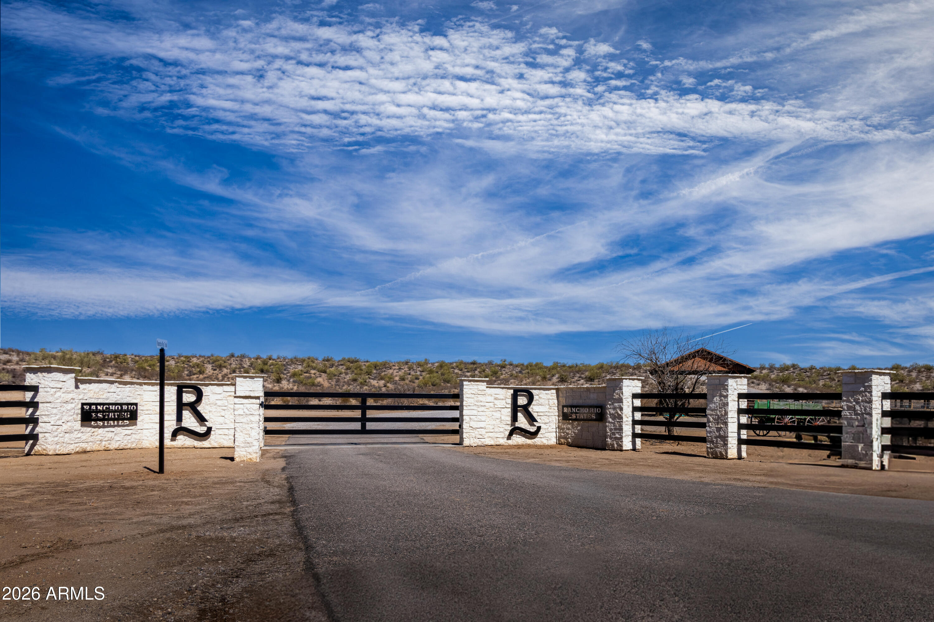 Se1 A Rancho Rio Trail, Unit SE1A Wickenburg, AZ 85390 - Photo 2 of 3 Gated Entrance Rancho Rio Estates