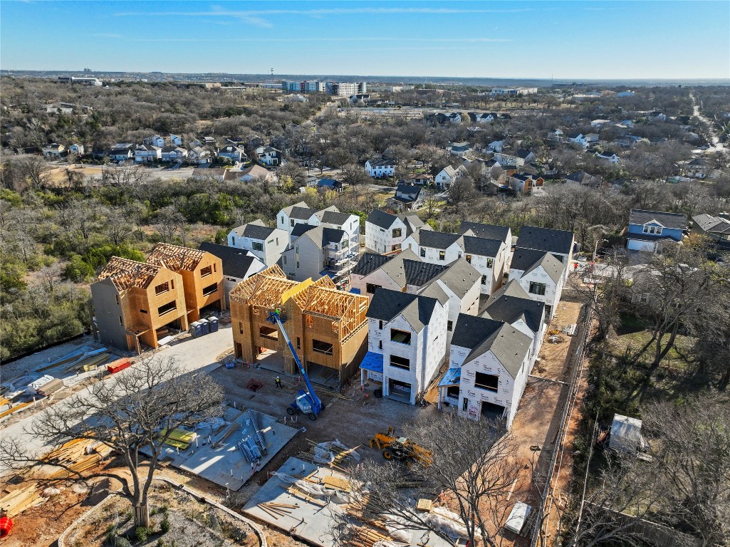 1202 Bianca Breeze Place Austin, TX 78721 - Photo 23 of 39 an aerial view of a city with lots of residential buildings