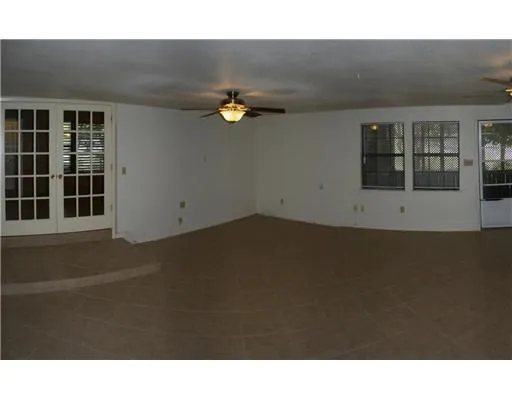 a black and white photo of a room