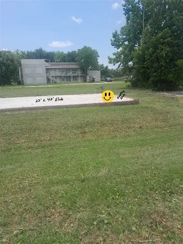 a view of a lake with houses