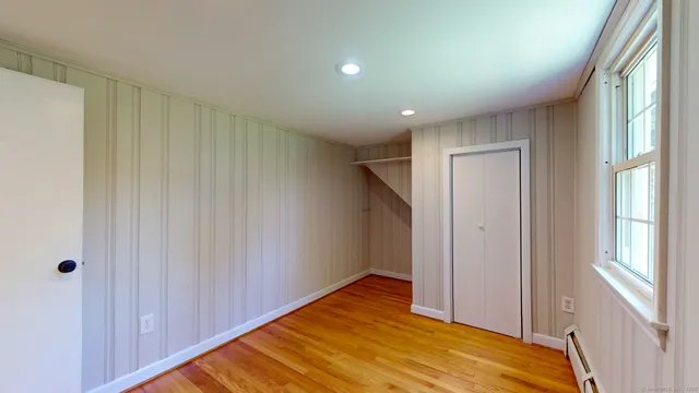 a view of empty room