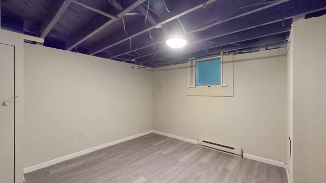a view of empty room