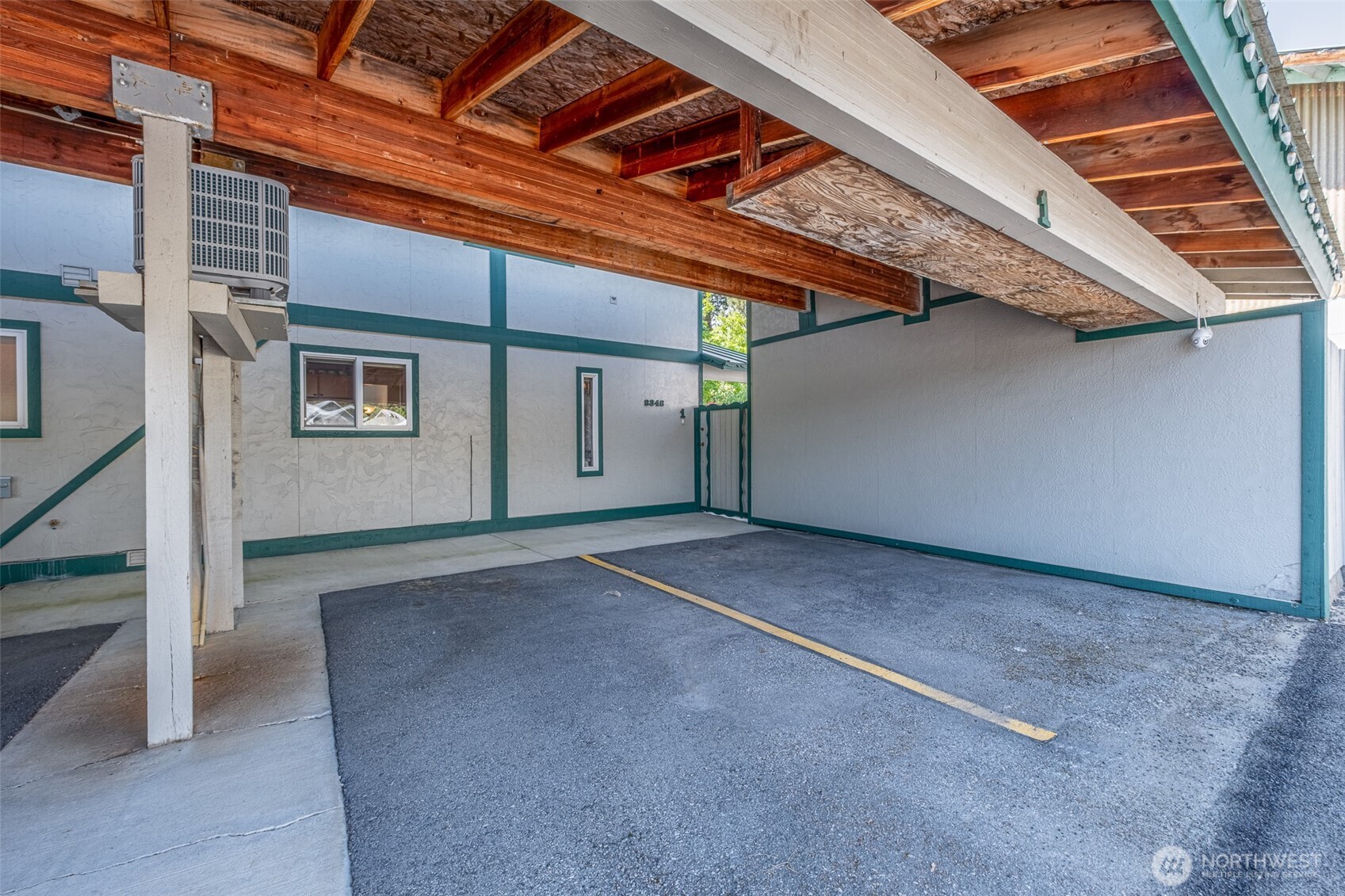 8348 Main Street, Unit 1 Peshastin, WA 98847 - Photo 35 of 40 a view of a room with wooden walls