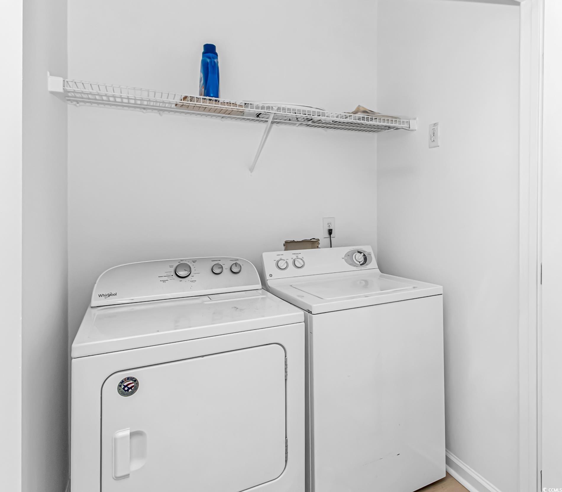 9754 Leyland Drive, Unit 9 Myrtle Beach, SC 29572 - Photo 11 of 40 Laundry area featuring independent washer and drye