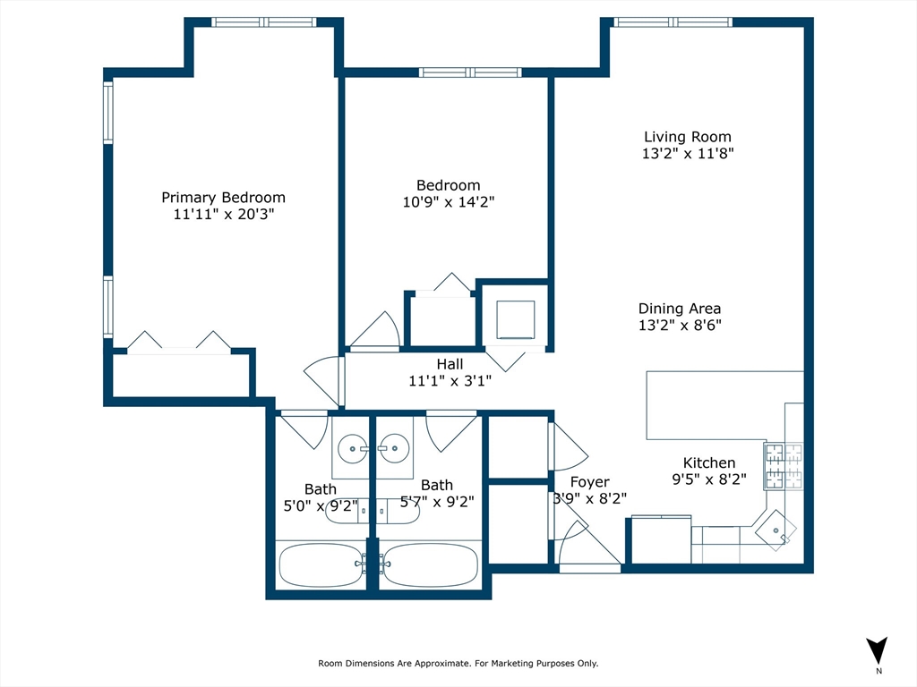 15 Guild Street, Unit 204 Boston, MA 02119 - Photo 35 of 35 Gallery Image 35