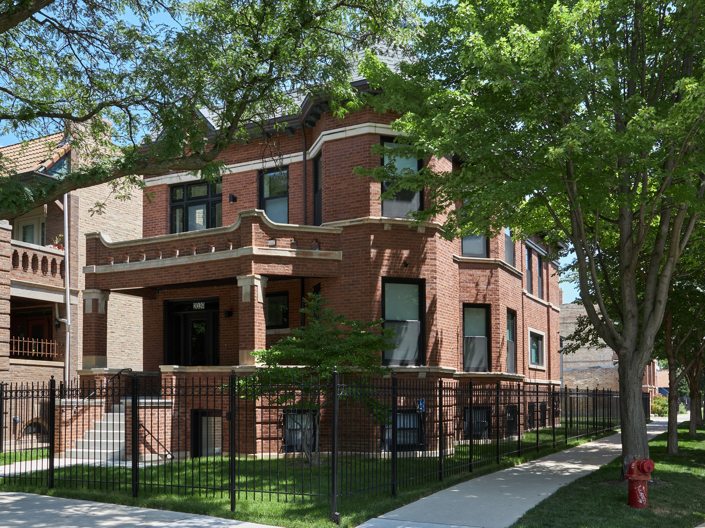 2039 North Humboldt Boulevard Chicago, IL 60647 - Photo 1 of 49 a front view of house with yard