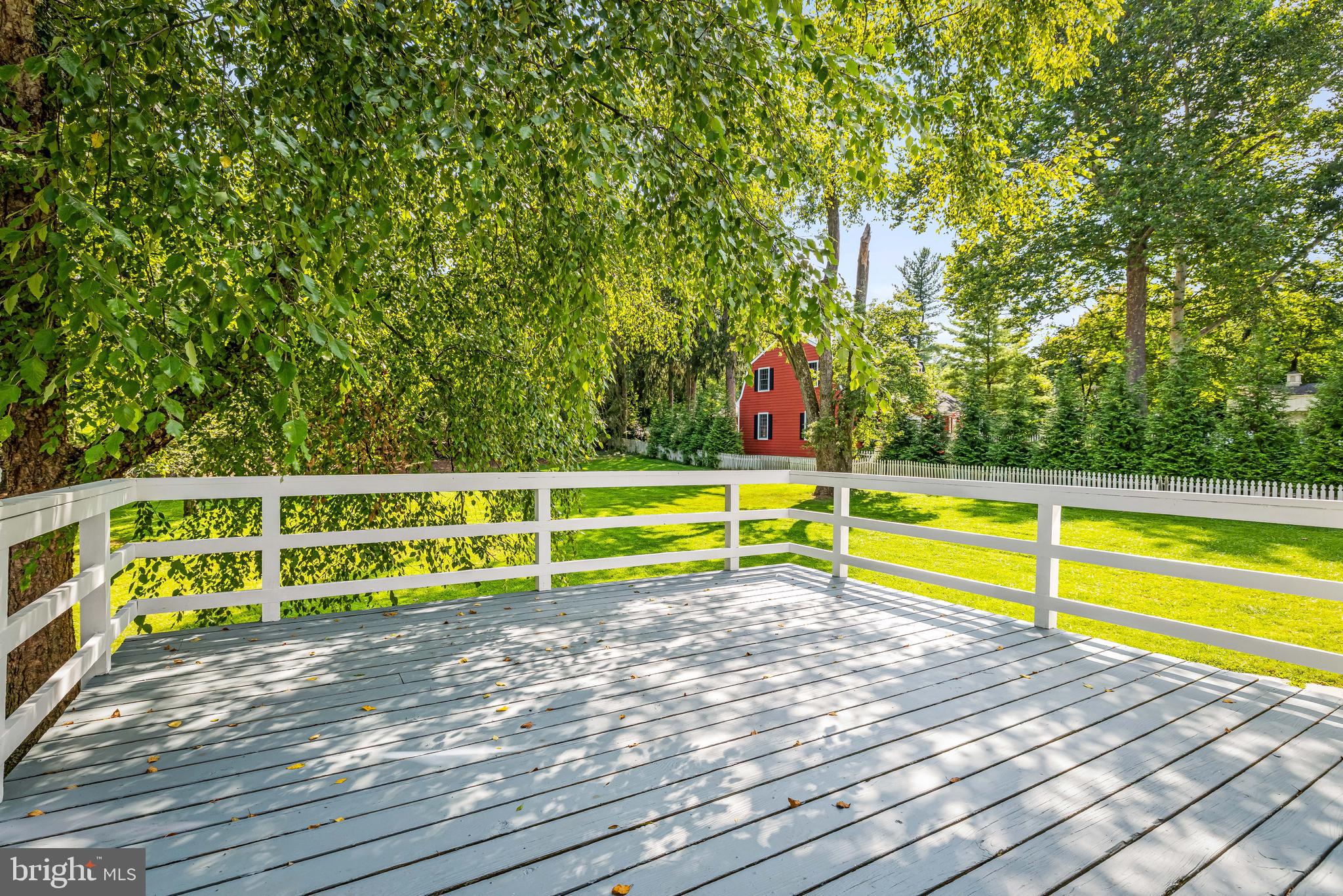 Deck leading to Unit 1
