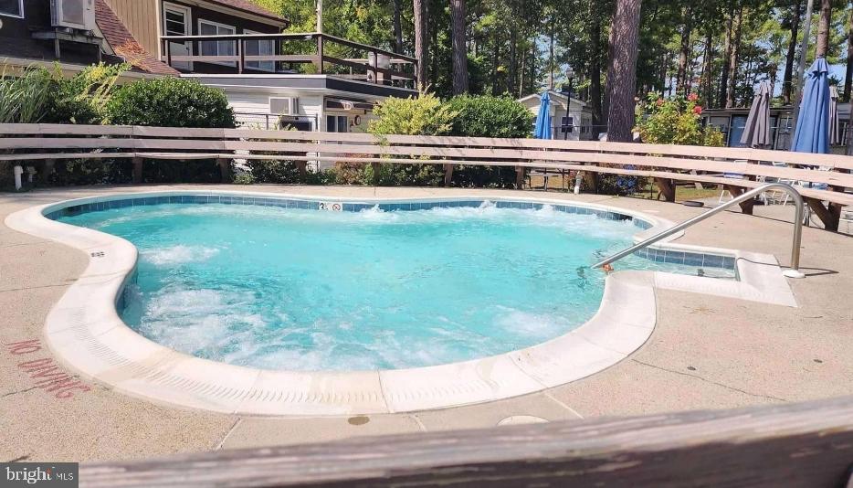 111 Beach Harbor Road Grasonville, MD 21638 - Photo 7 of 15 a view of a swimming pool with a yard