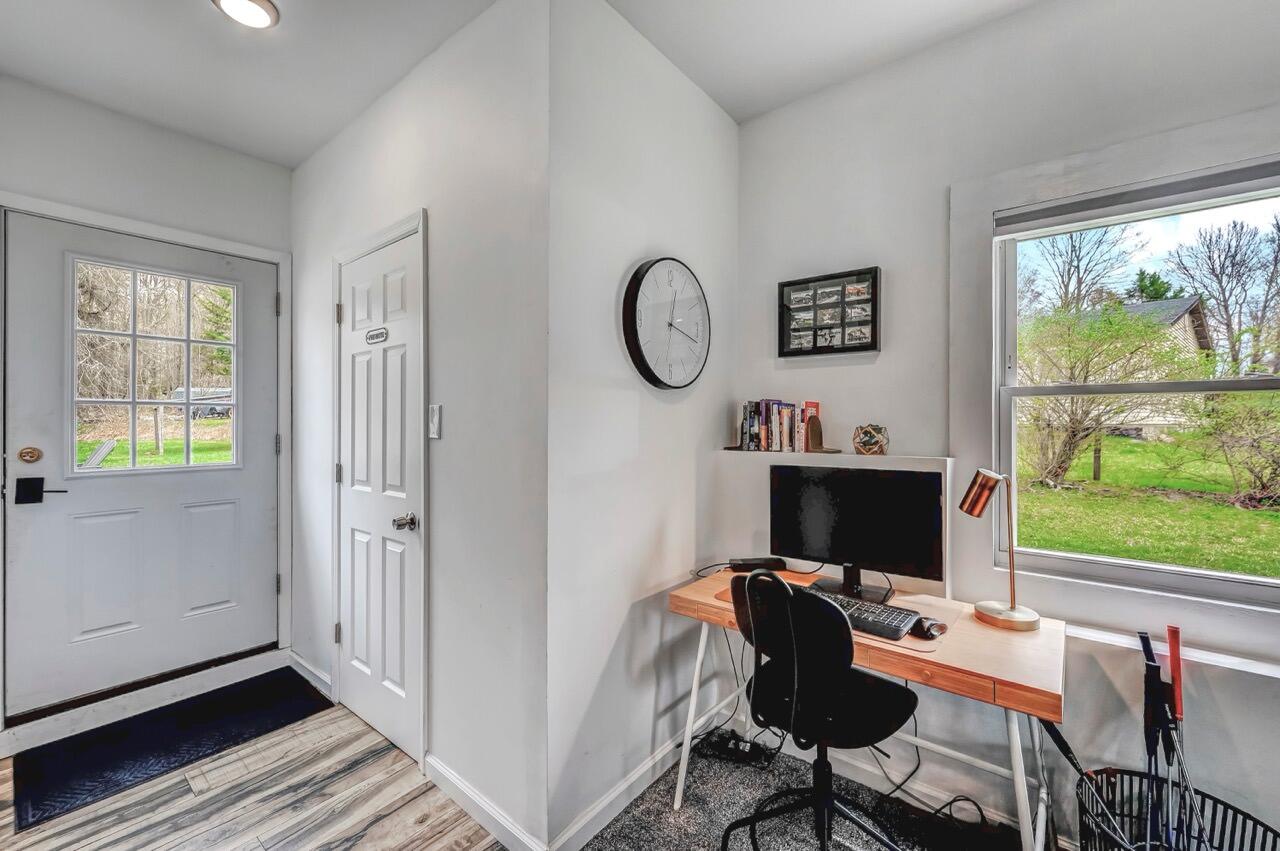 134 Altemose Road Pocono Lake, PA 18347 - Photo 23 of 48 a view of a workspace with furniture and a window